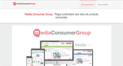 Desktop Screenshot of mediaconsumergroup.com