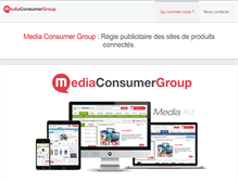 Tablet Screenshot of mediaconsumergroup.com